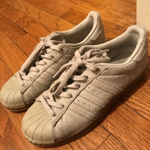 tan adidas shoes
